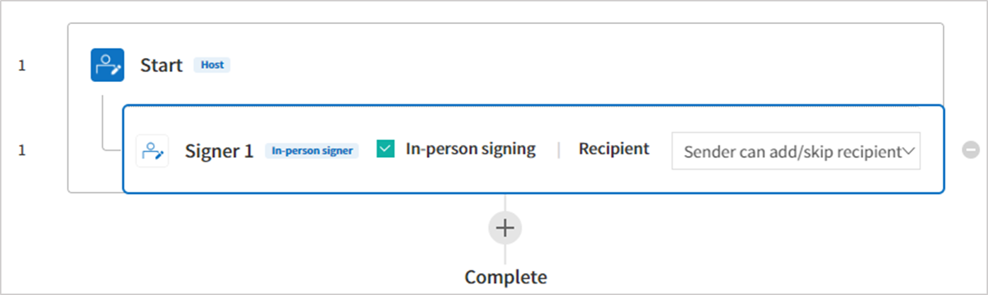 Add in-person signer (after)